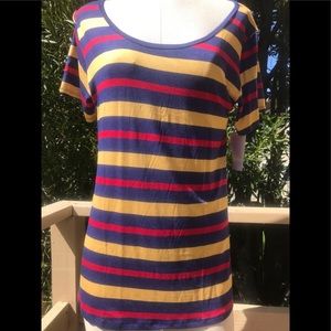 Lularoe Classic Medium T shirt stripes new w tags